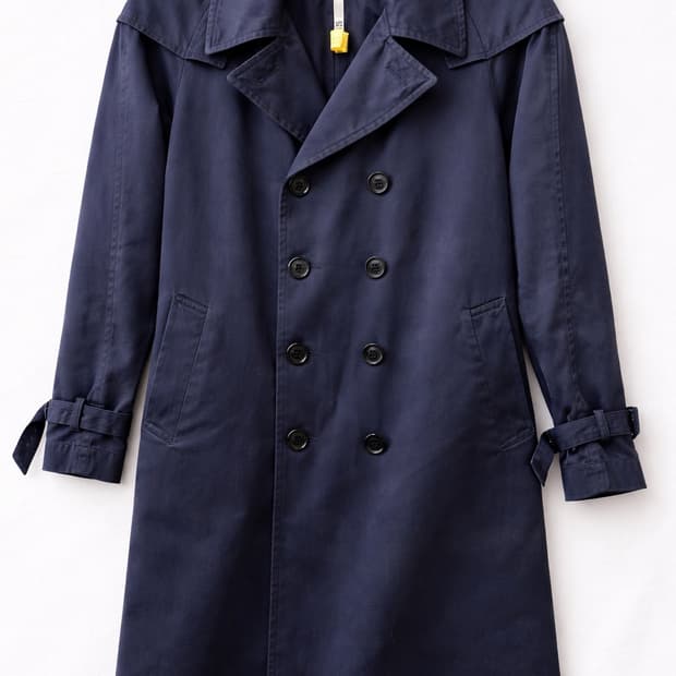 버버리 네이비 트렌치 코트 46