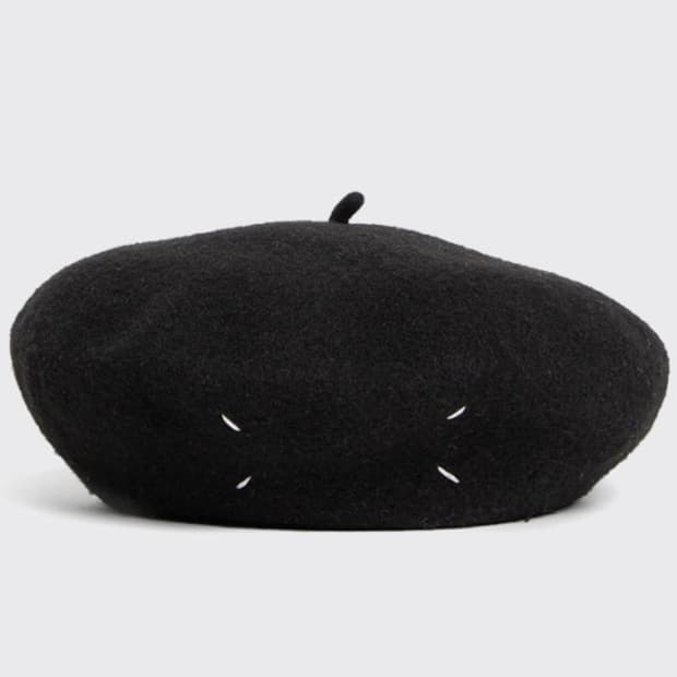 Maison Margiela 메종마르지엘라 헤비 울 베레모