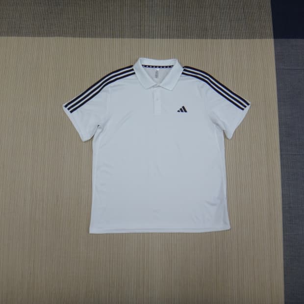 (2XL) 아디다스 트레인 에센셜 3S 트레이닝 폴로