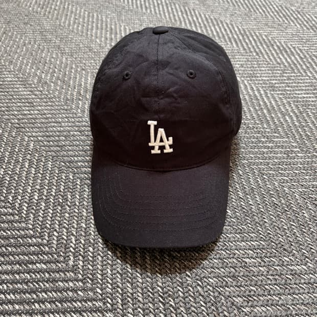MLB LA 다저스 블랙 볼캡 모자(OS)