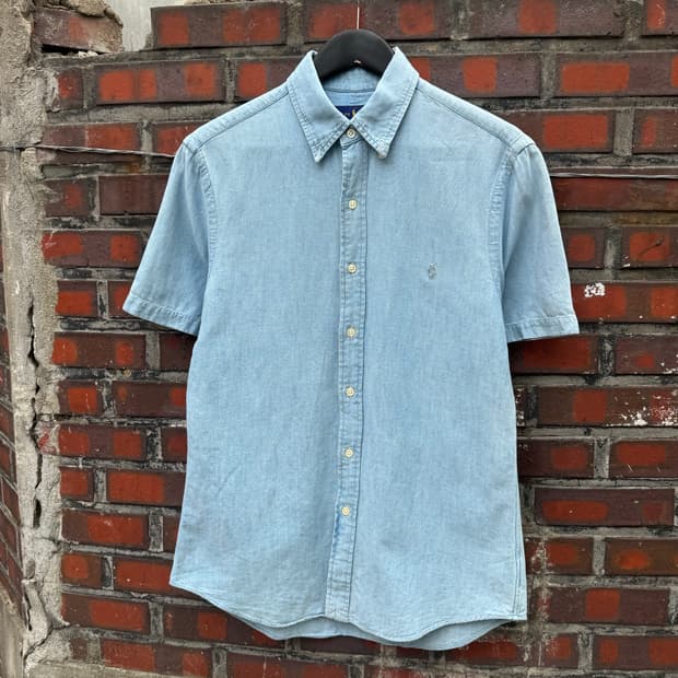 폴로랄프로렌 데님 반팔셔츠 