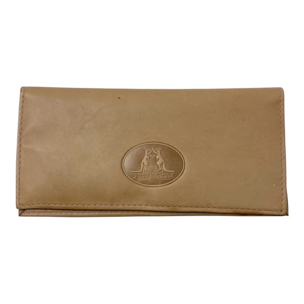 Aussie Leather 가죽 장지갑 월렛 파우치