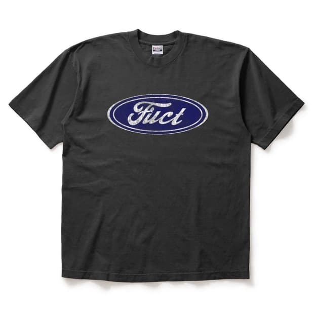 fuct 퍽트 오발 로고 티셔츠