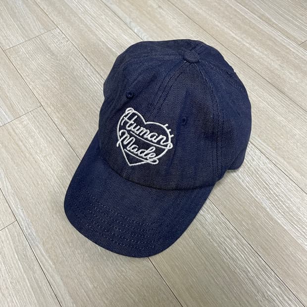 휴먼메이드 데님 볼캡 인디고