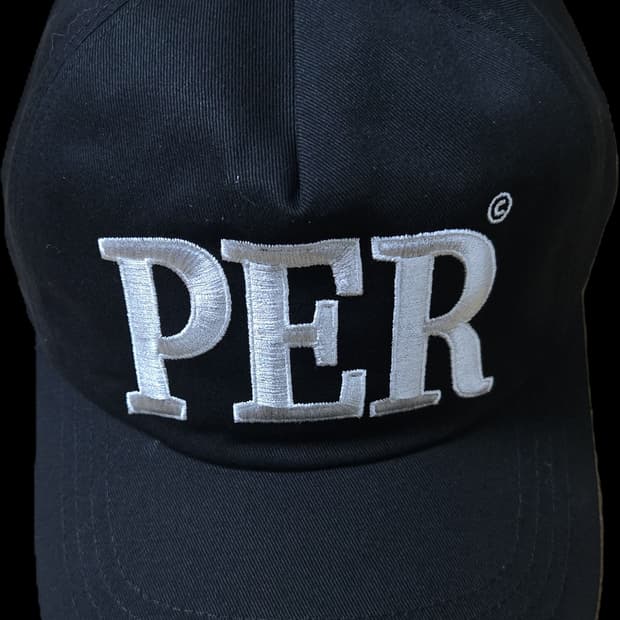 퍼머넌트 아카이브 캡모자 5-PANEL PER CAP BLACK