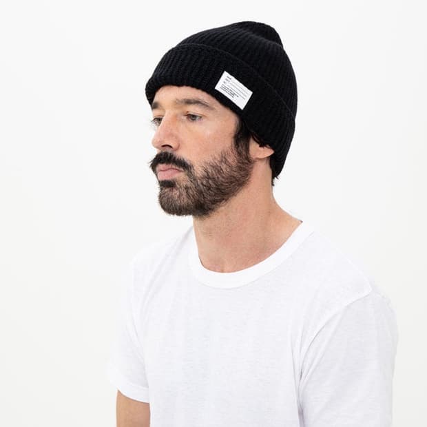 Visvim Knit Beanie black 