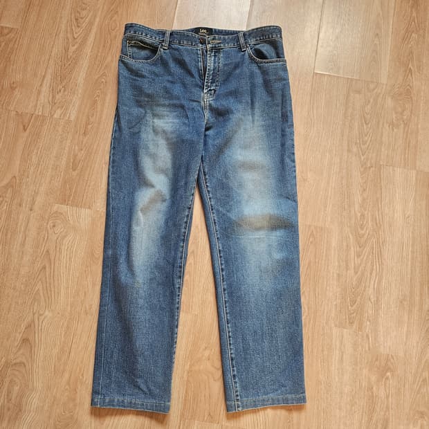 Lee (Premium Quality)프리미엄 데님 팬츠 중청 스트레이트