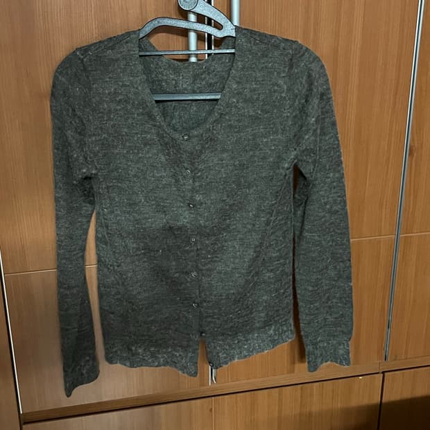 빈티지 울 가디건