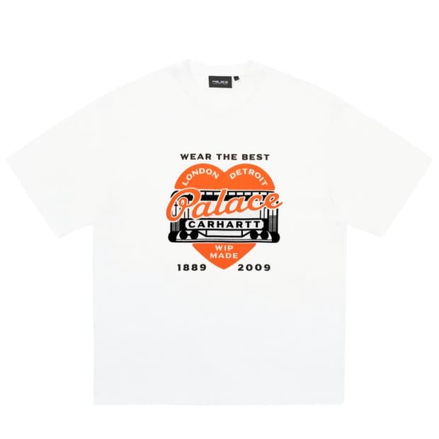 XXL) 팔라스 x 칼하트 하트 티셔츠 반팔티