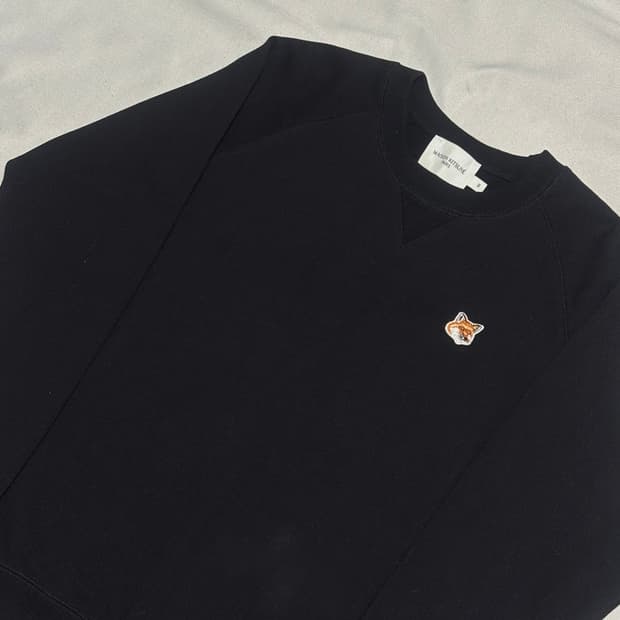 XS 메종키츠네 맨투맨