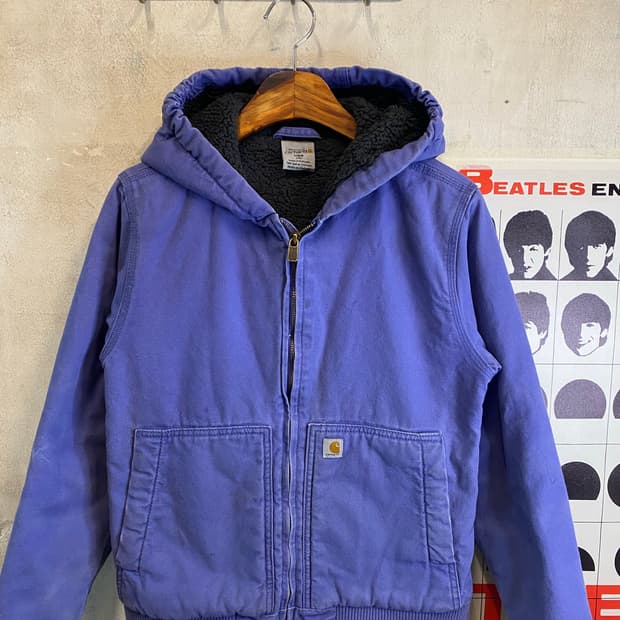 칼하트 덕액티브자켓 xs 퍼플