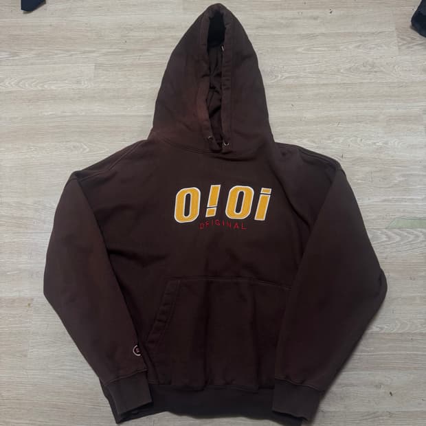 OiOi 오리지널 자수로고 후드티 M/95