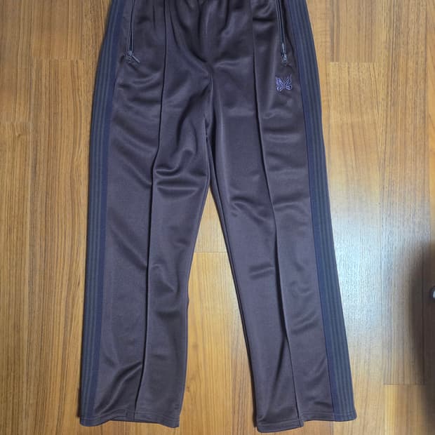 Needles 트랙 팬츠 브라운