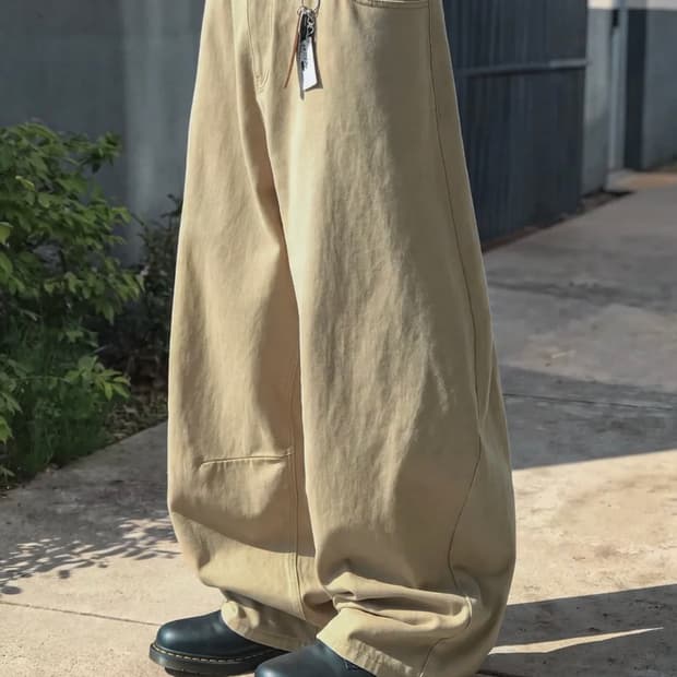 시그니처 와이드 팬츠