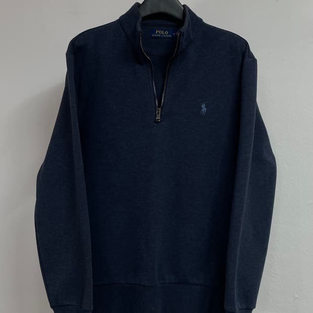 폴로 랄프로렌 네이비 반집업 맨투맨 (on.131)   