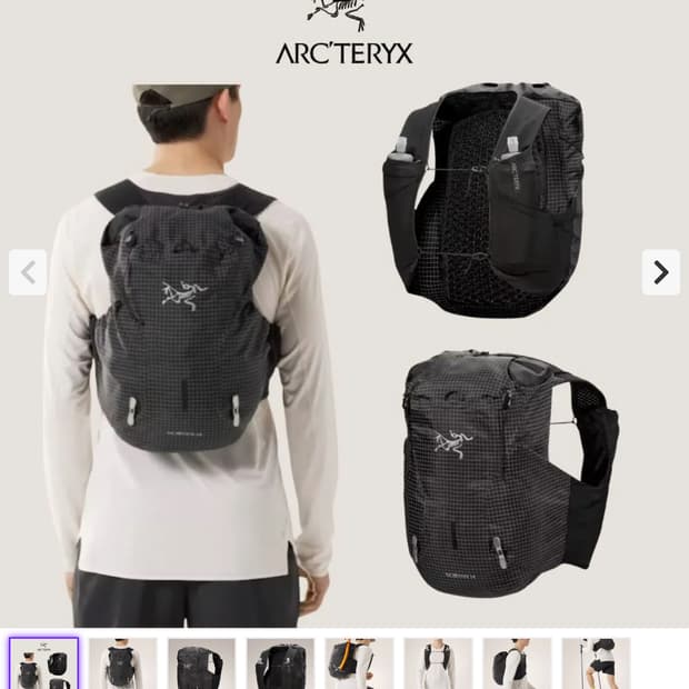 [새상품] 아크테릭스 노반 14 베스트 sm