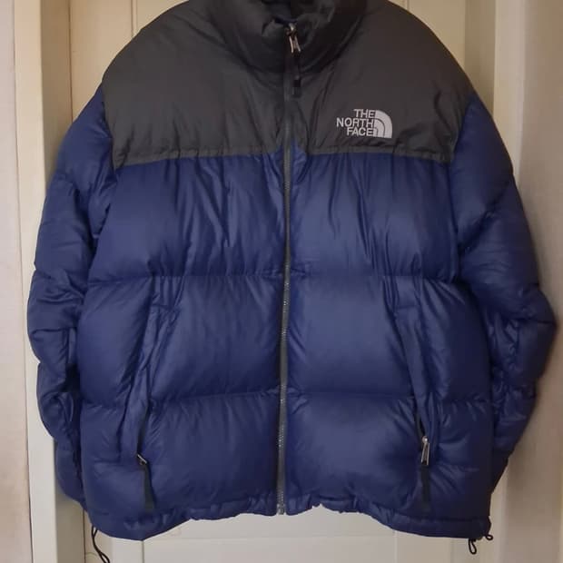 노스페이스 700 패딩 눕시 구스다운 검파