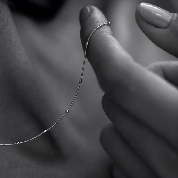 ( ✨ 누적 판매 250개 )Line Drop Necklace