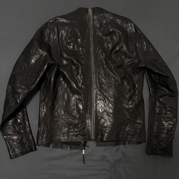 isaac sellam 양 가죽자켓 size L