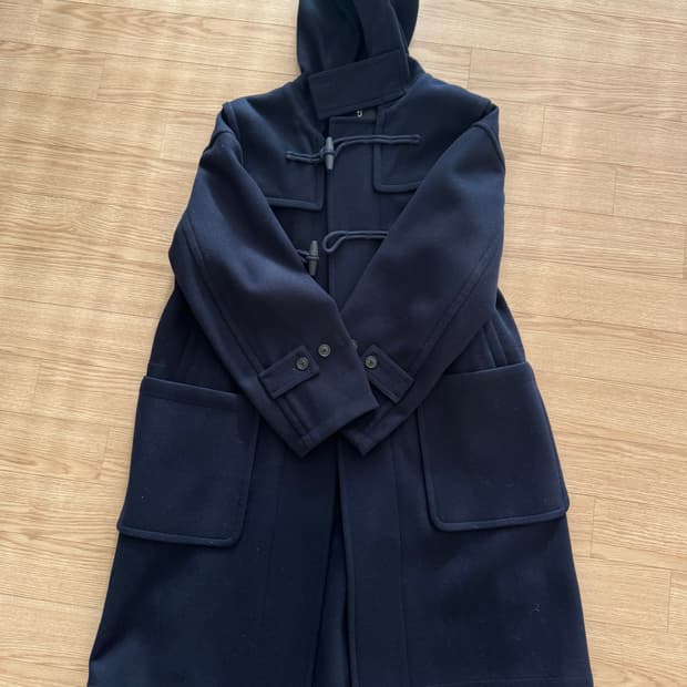 유니클로 질샌더 더플코트 네이비 L