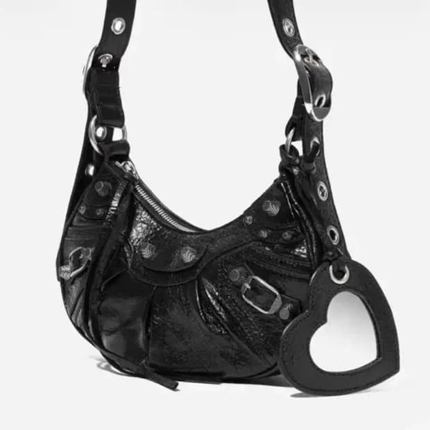 발렌시아가 르 카골 XS 블랙 숄더백