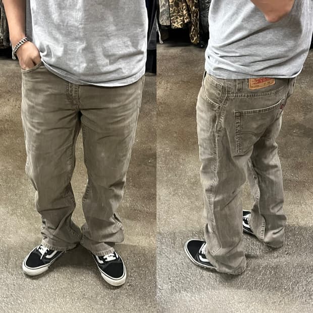 00s Levis507 코듀로이 부츠컷 (33”)