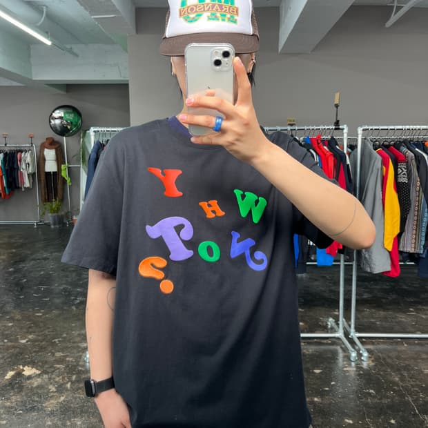 조던 WHY NOT 프린팅 반팔 티셔츠