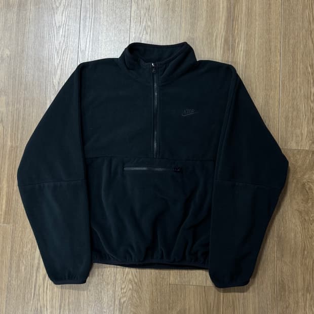 나이키 스우시 반집업 플리스 XXL