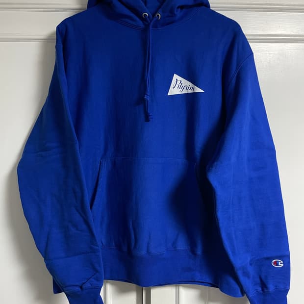 Pilgrim Surf+Supply Team Hoodie Royal L