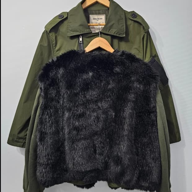 쟈딕앤볼테르 Zadig & Voltaire 퍼 봄버 패딩