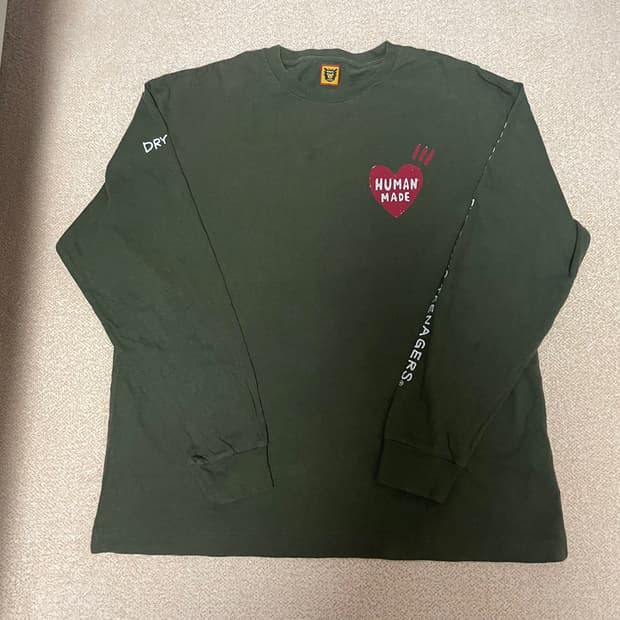 (XL)휴먼메이드 롱슬리브