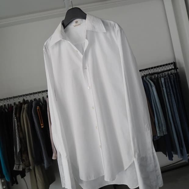 HERMES cuffs shirt