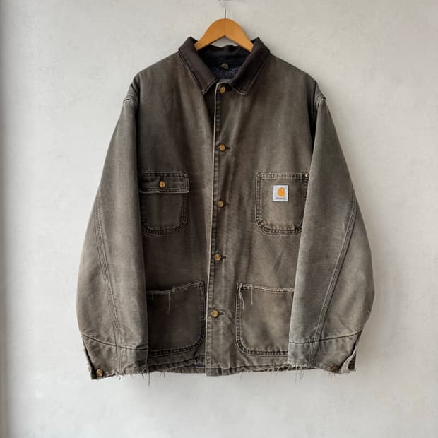 8/90s 칼하트 페이드 Chore Jacket