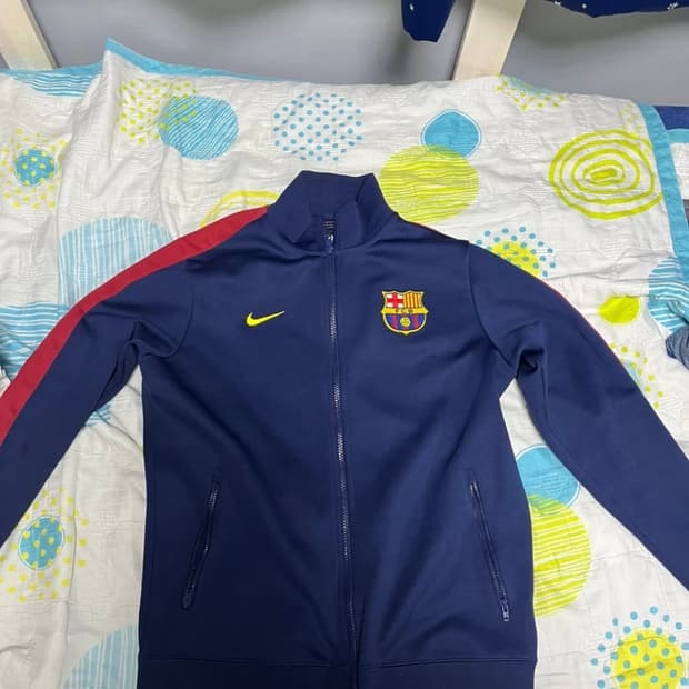 11-12 나이키 바르셀로나 트랙 자켓 L