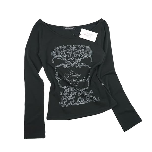 엘프엘프엘프 아카이브스 엑스 클럽 티셔츠 블랙