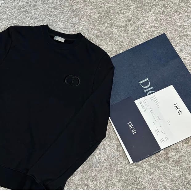 [리오브] 디올 CD 로고 맨투맨