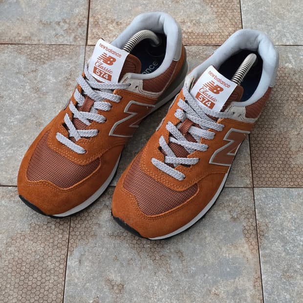 (240)뉴발란스 574 오렌지