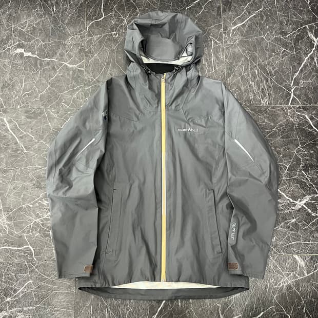 몽벨 로고 테이프심 고어텍스 바람막이 자켓