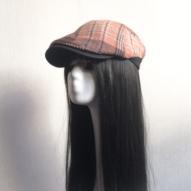  Check pattern hunting cap