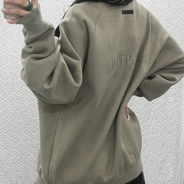 피어 오브 갓 에센셜 시그니처 캐주얼 빈티지 맨투맨 XL C10771