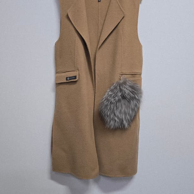 EGOIST 에고이스트 퍼 베스트 조끼 핸드메이드