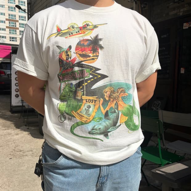 90‘s Jimmy Buffett Caribbean Soul T-sh 