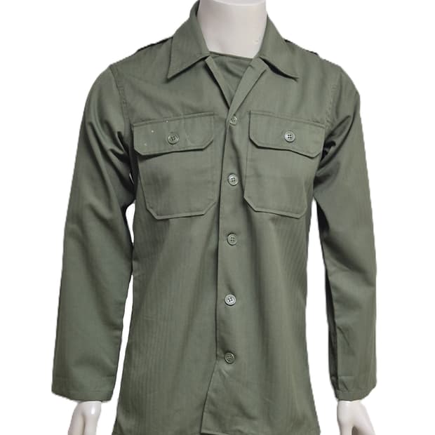 국군 전경 구형 민무늬 전투복 상의 자켓 (M)