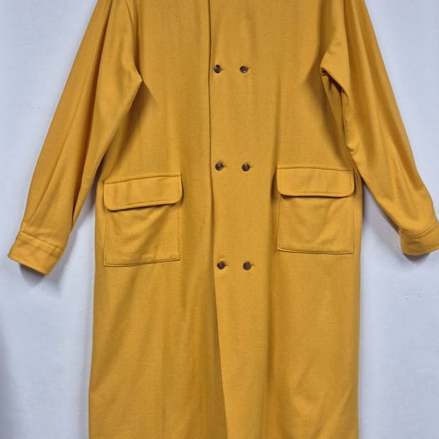 머스터드 롱 자켓