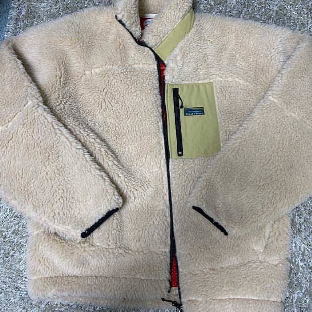 Freak's Store 후리스 자켓 아이보리 M사이즈 100~105