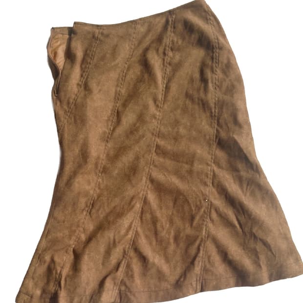 Calfleet brown skirt
