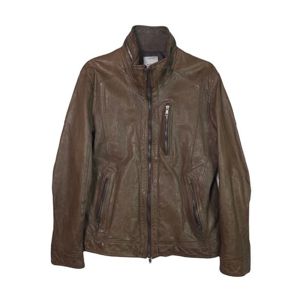 AND Z by ZIOZIA 브라운 양가죽 자켓 XL