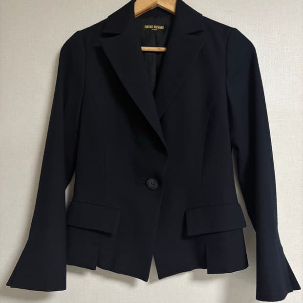 히로코코시노 울 헤어리 자켓