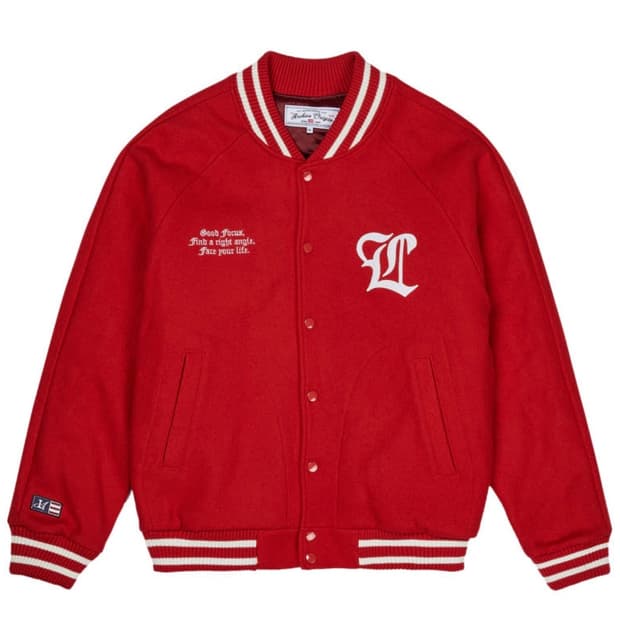 라이프 아카이브 리버티 울 바시티 자켓 m