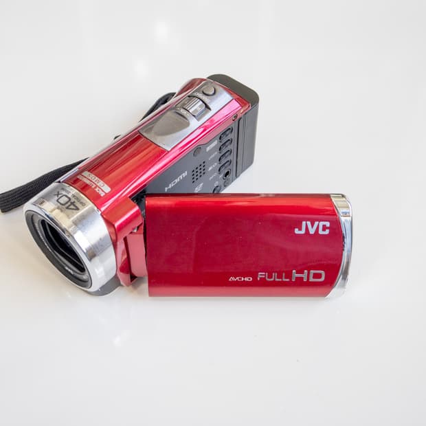 JVC GZ HM99-R / 빈티지 디지털 캠코더